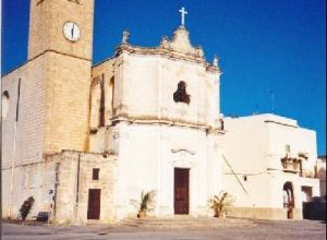 Caprarica del Capo - piazza Sant'Andrea - Chiesa di Sant'Andrea